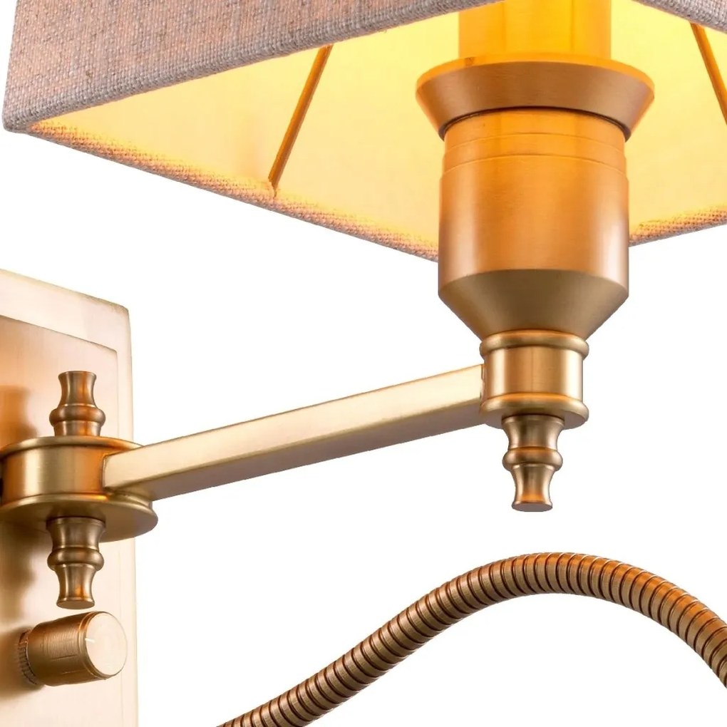 Aplica de perete cu reader LED Ellington