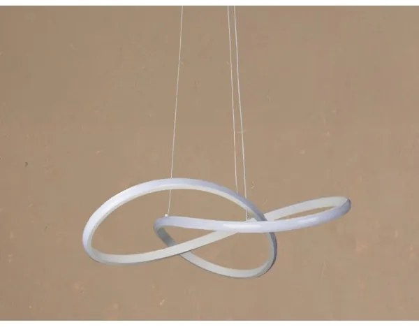 Lustră LED dimabilă suspendată pe cablu LED/65W/230V 3000-6500K + telecomandă