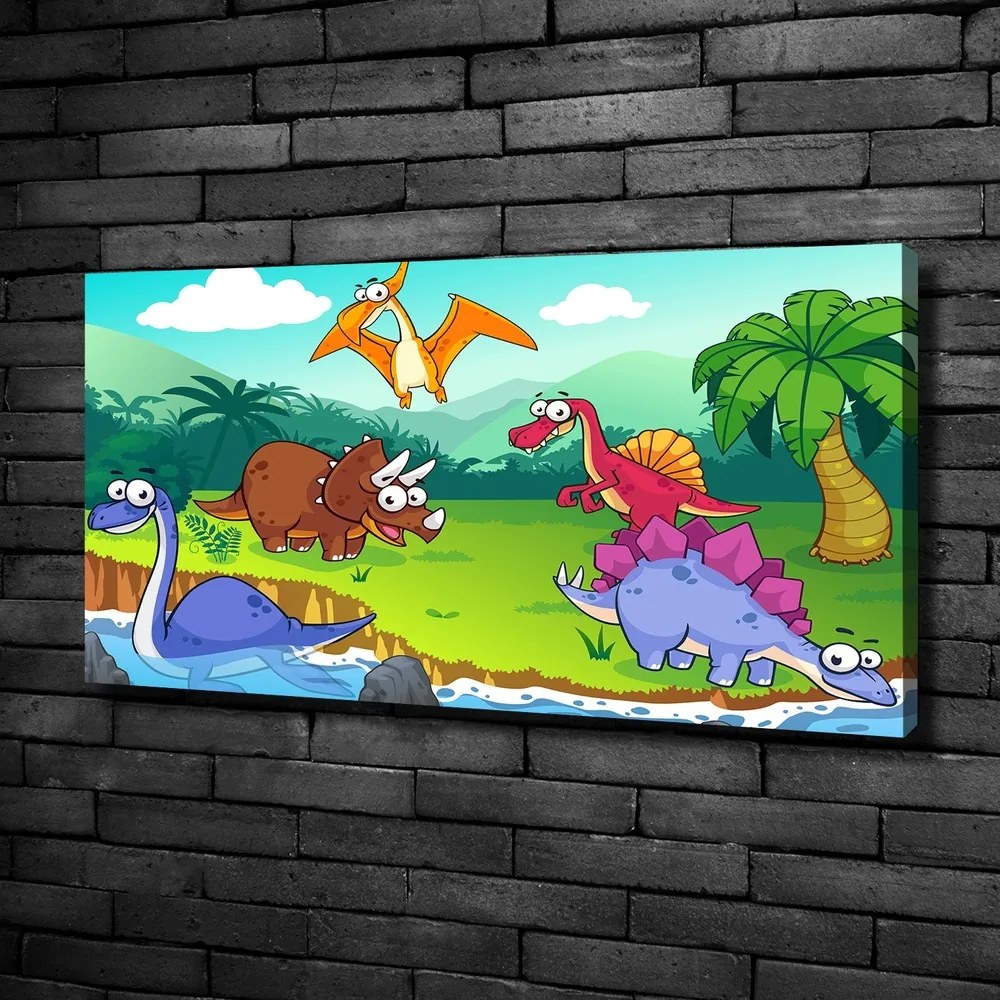 Tablou pe pânză canvas Dinozauri