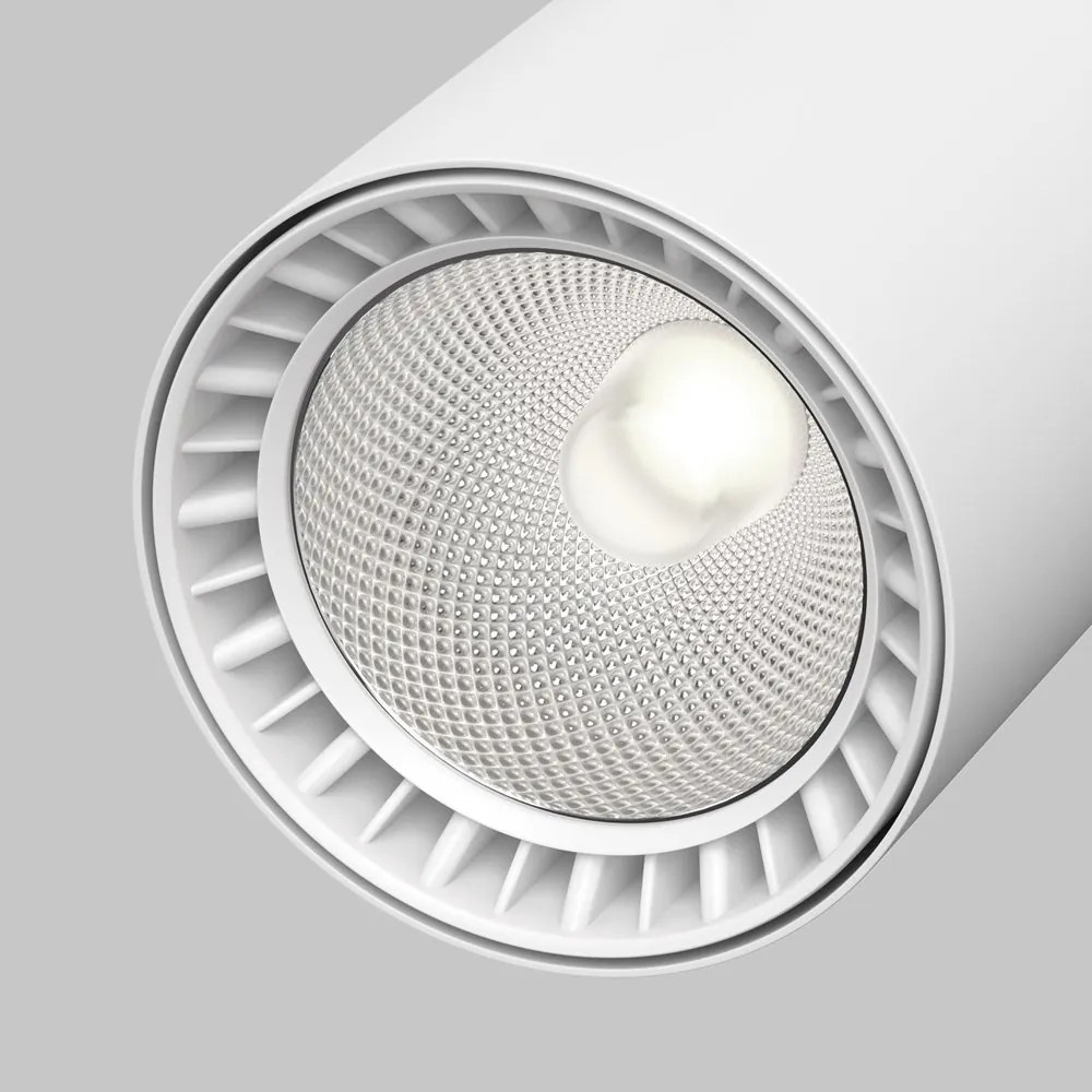 Spot LED, accesoriu pentru sinele trifazate Trinity/ Vuoro alb 18W 4000K