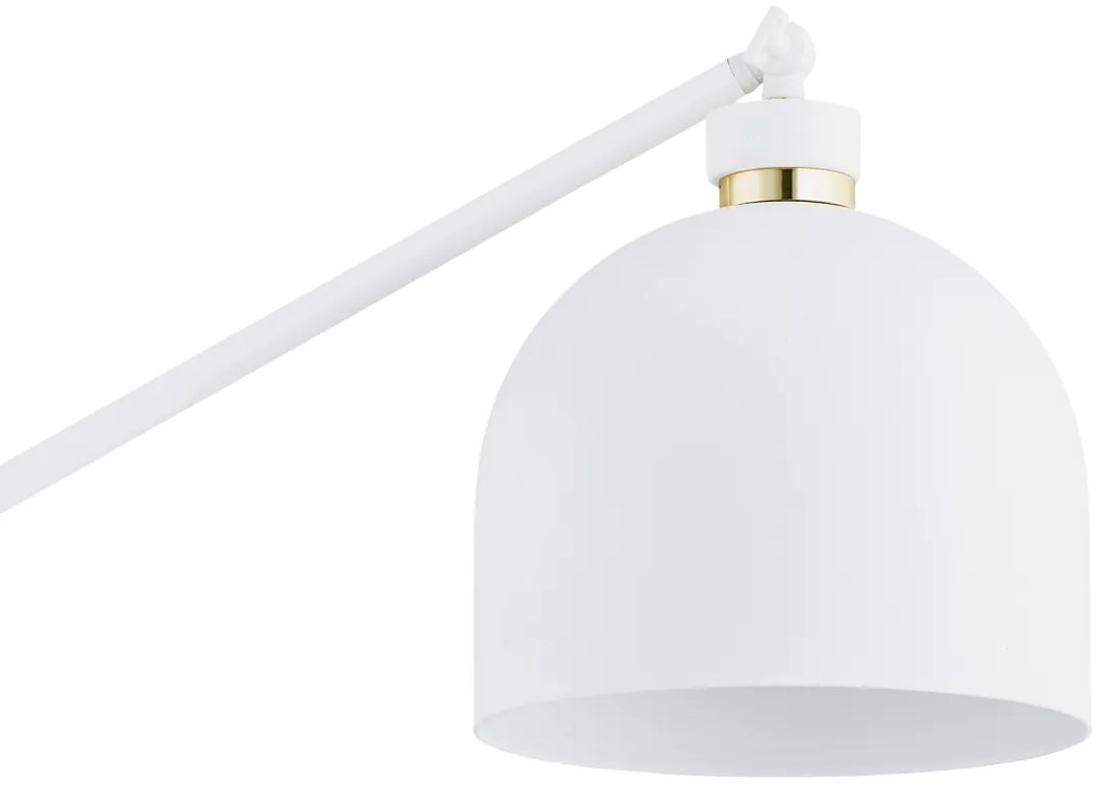 Lampadar / Lampa de podea reglabila design modern DETROIT alb