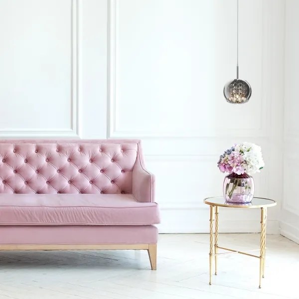 Lustră de cristal pe cablu CRYSTAL 1xG9/42W/230V Zuma Line P0076-01A-F4FZ