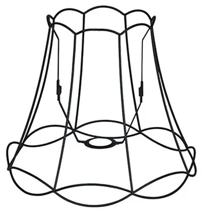 Abajur metalic negru 35/29 - Granny Frame