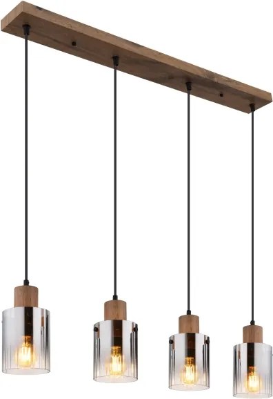 Globo 15915-4H - Lustră pe cablu UNDERWOOD 4xE27/40W/230V