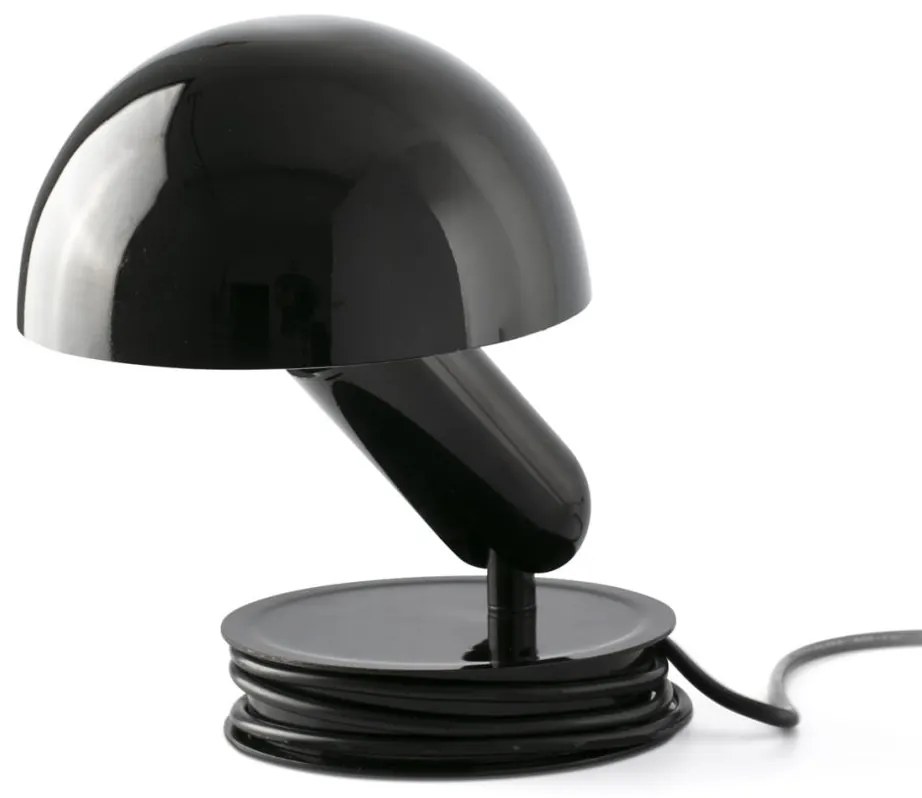 Veioza/Lampa de masa cu clips BELA neagra