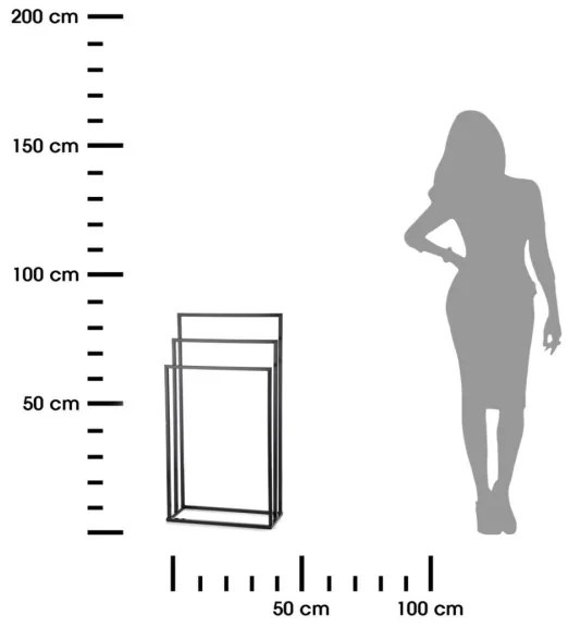 Suport de prosoape 85x45 cm