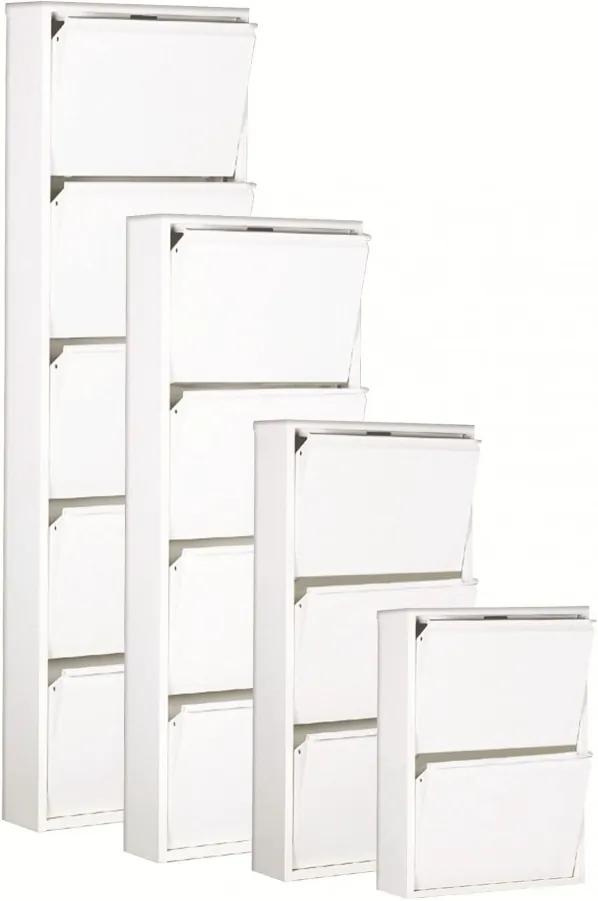 Pantofar metalic Cabinet 102.4 alb