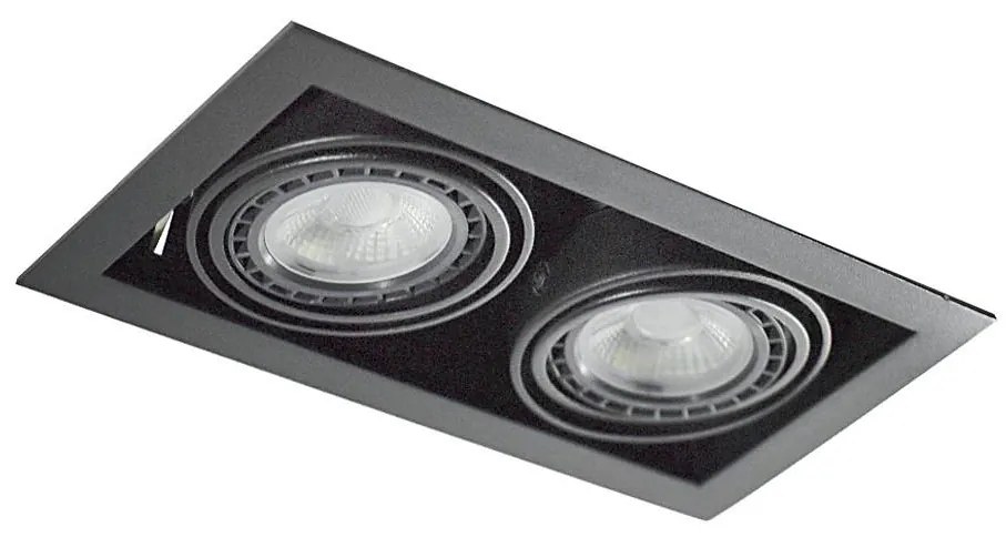 Azzardo AZ2875 - Plafonieră NOVA 2xGU10-ES111/50W/230V