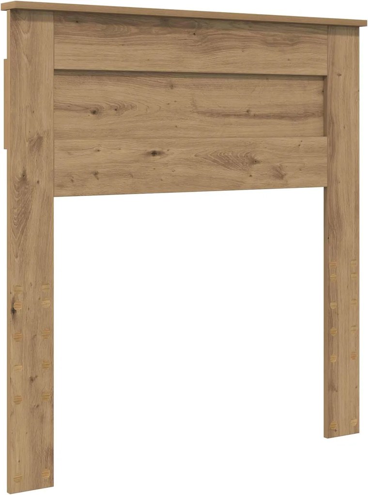 vidaXL Tăblie cap Stejar Artizanal 90 cm Lemn compozit