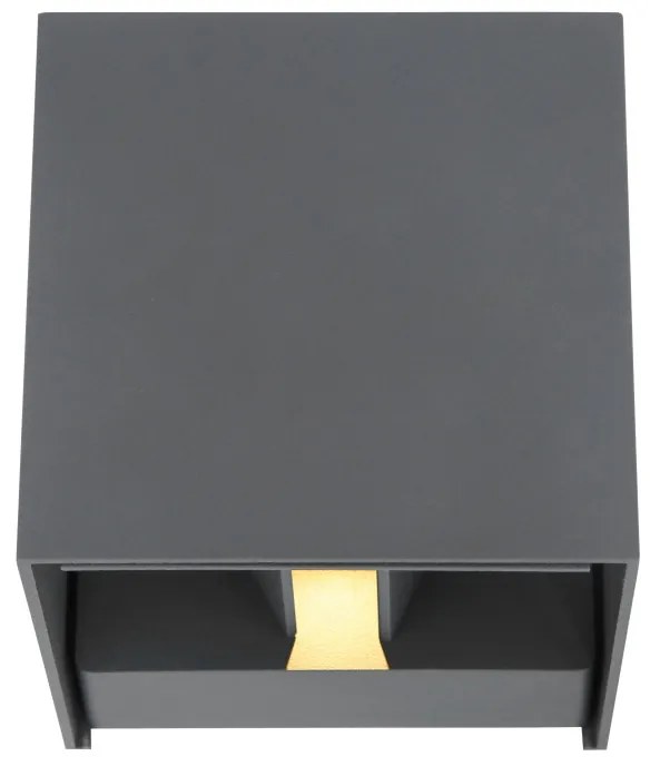 Aplica LED exterior ambientala moderna lumina sus / jos IP44 VERONIKA