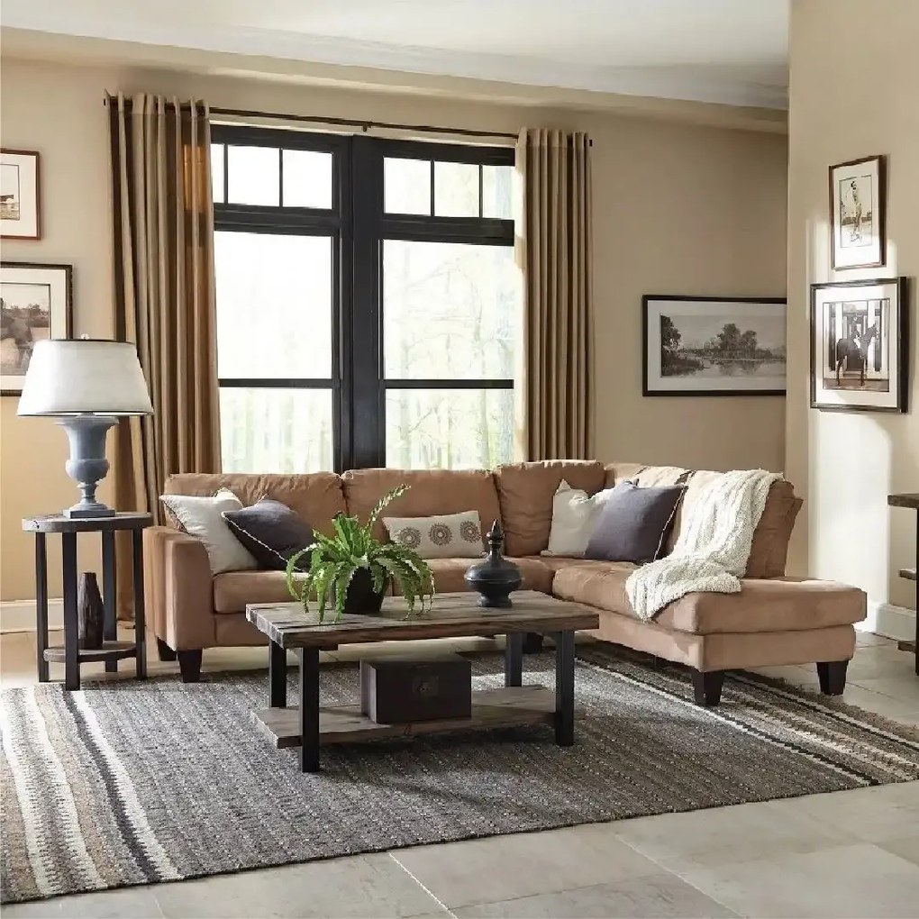 Masuta de cafea lemn ,rotund Homs, seria A-620, 47X 47 x 60 cm,30014