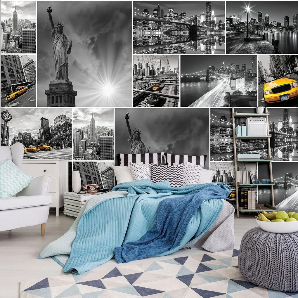 Fototapet - New York - colaj (152,5x104 cm)