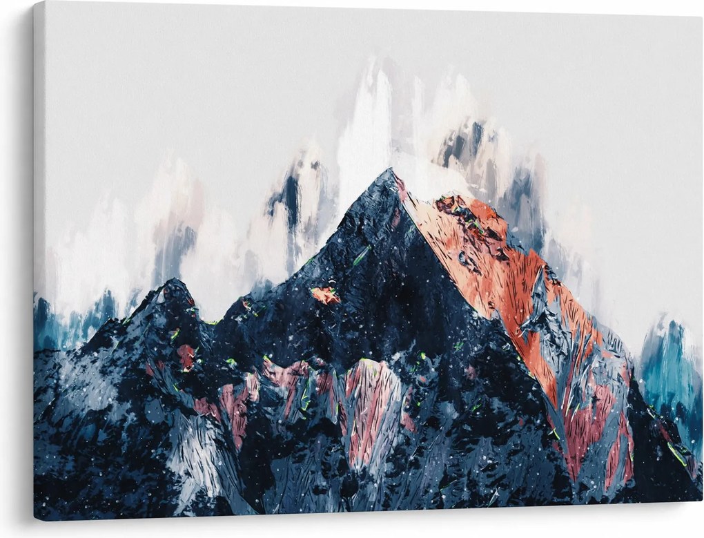 Tablou - Pădure, abstrecție (70x50 cm)