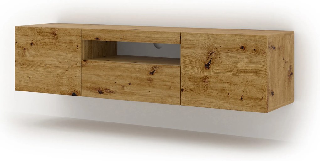 Masă TV/Dulap Aurinko 150 (Stejar artisan). 1083420