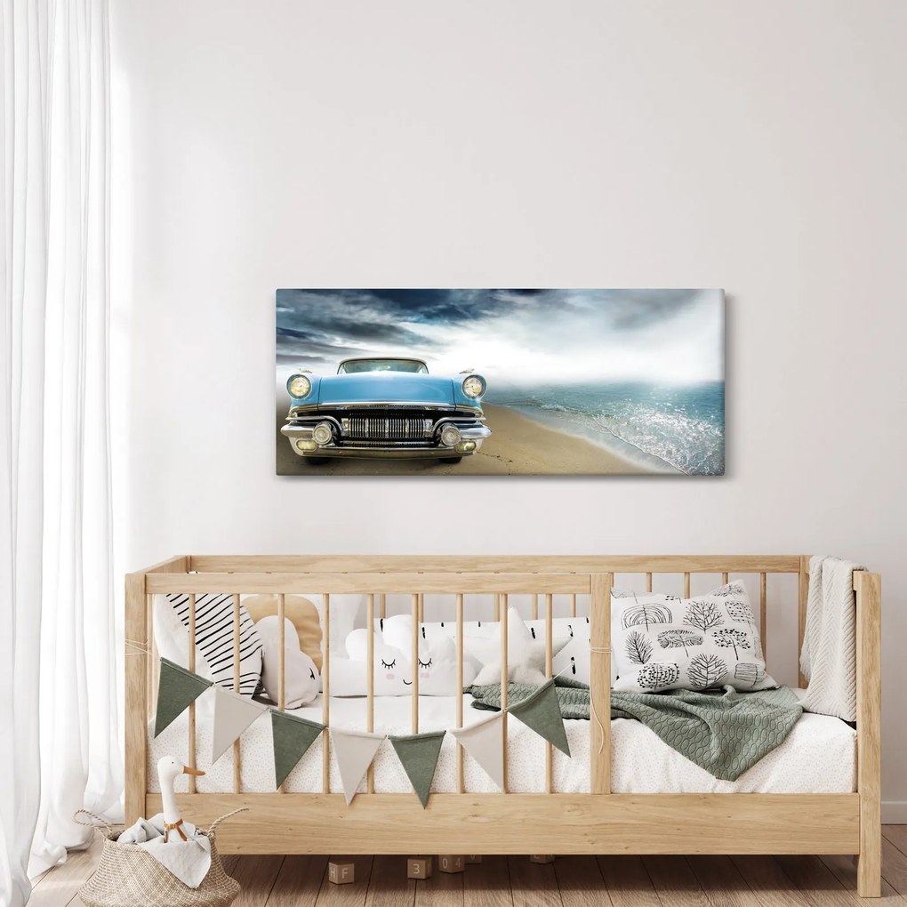 Tablou - Cabriolet de epocă (120x50 cm)