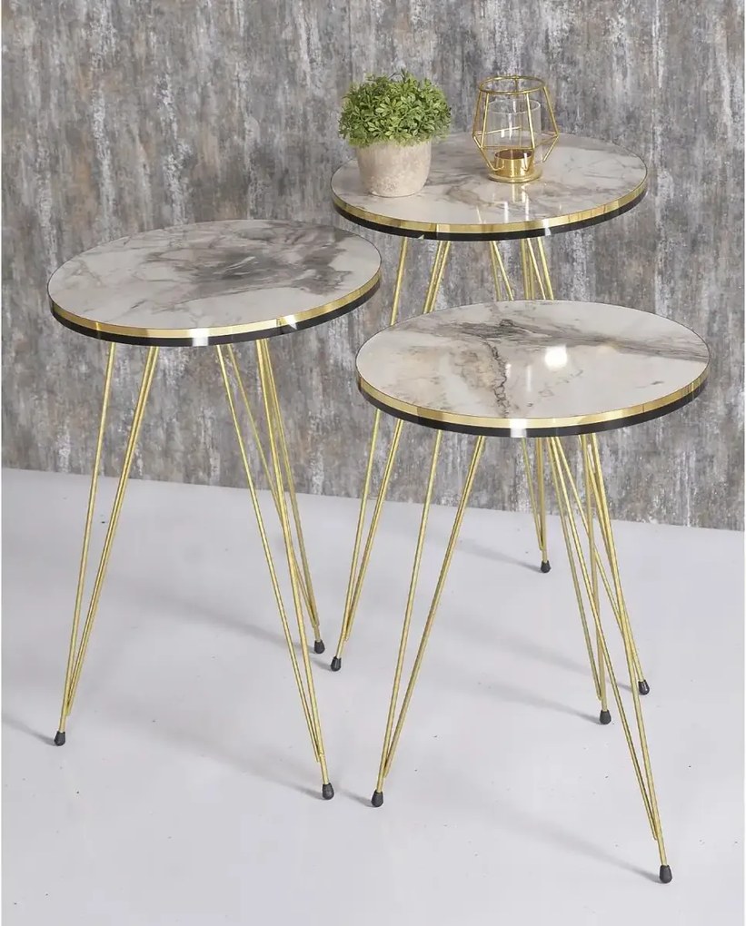 Set masuta de cafea,Seria 440Homs, 3 buc,20034