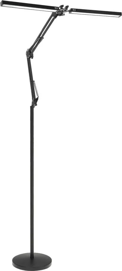 Brilagi - Lampadar flexibil VARIO LED dimabil/14W/5V 157 cm negru