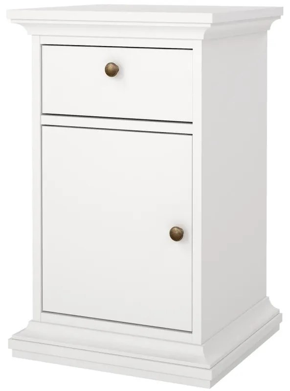 Noptieră Provence II, alb