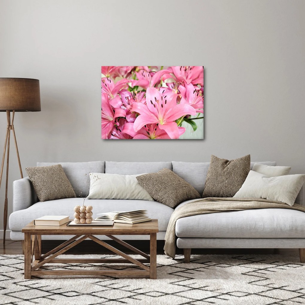 Tablou - Liliac roz (70x50 cm)