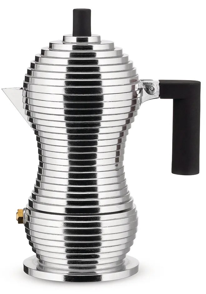 Aparat pentru espresso Pulcina, 70 ml, negru- Alessi