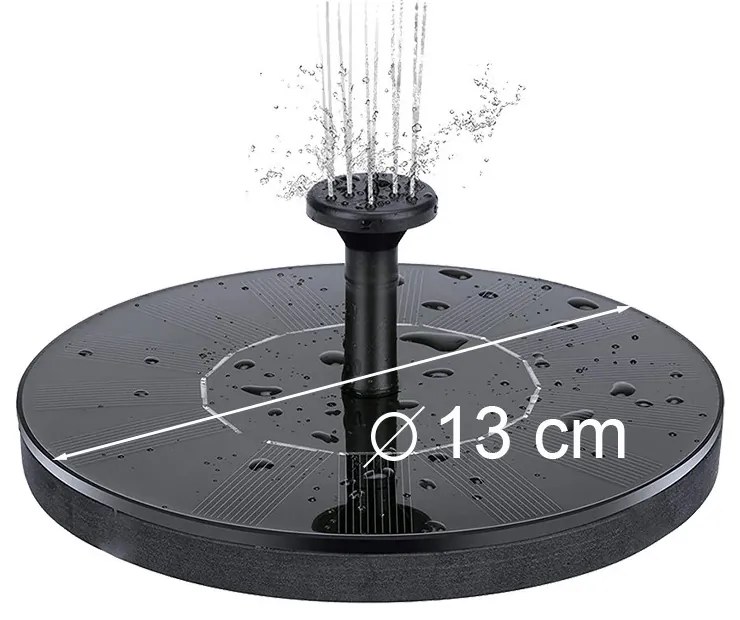 Fântână solară 13 cm