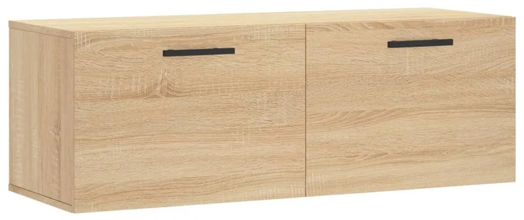 vidaXL Dulap de perete, stejar sonoma, 100x36,5x35 cm, lemn prelucrat