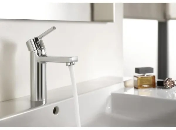 Roca A5A3296C00 - Baterie pentru lavoar + ventil de scurgere NAIA 16,7 cm crom lucios