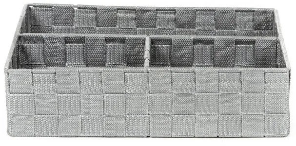 Organizator Compactor TEX 32 x 25 x 8 cm, 3 piese, gri