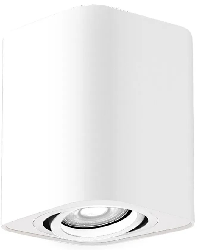Spot aplicat design minimalist Kobald alb mat