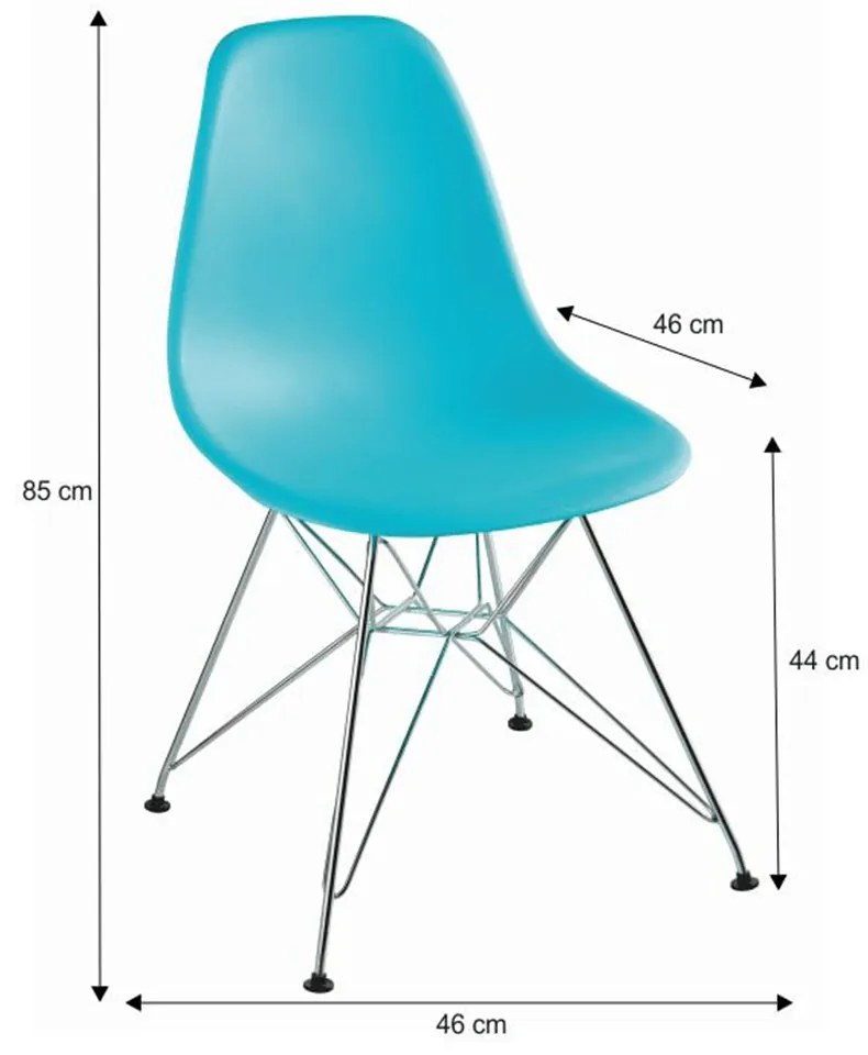 Zondo Scaun de sufragerie Azalee New (mentol). 808055