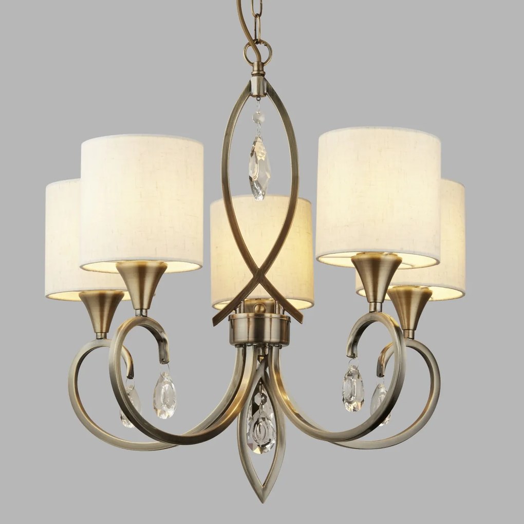 Candelabru elegant design clasic Alberto 5L 1605-5AB SRT