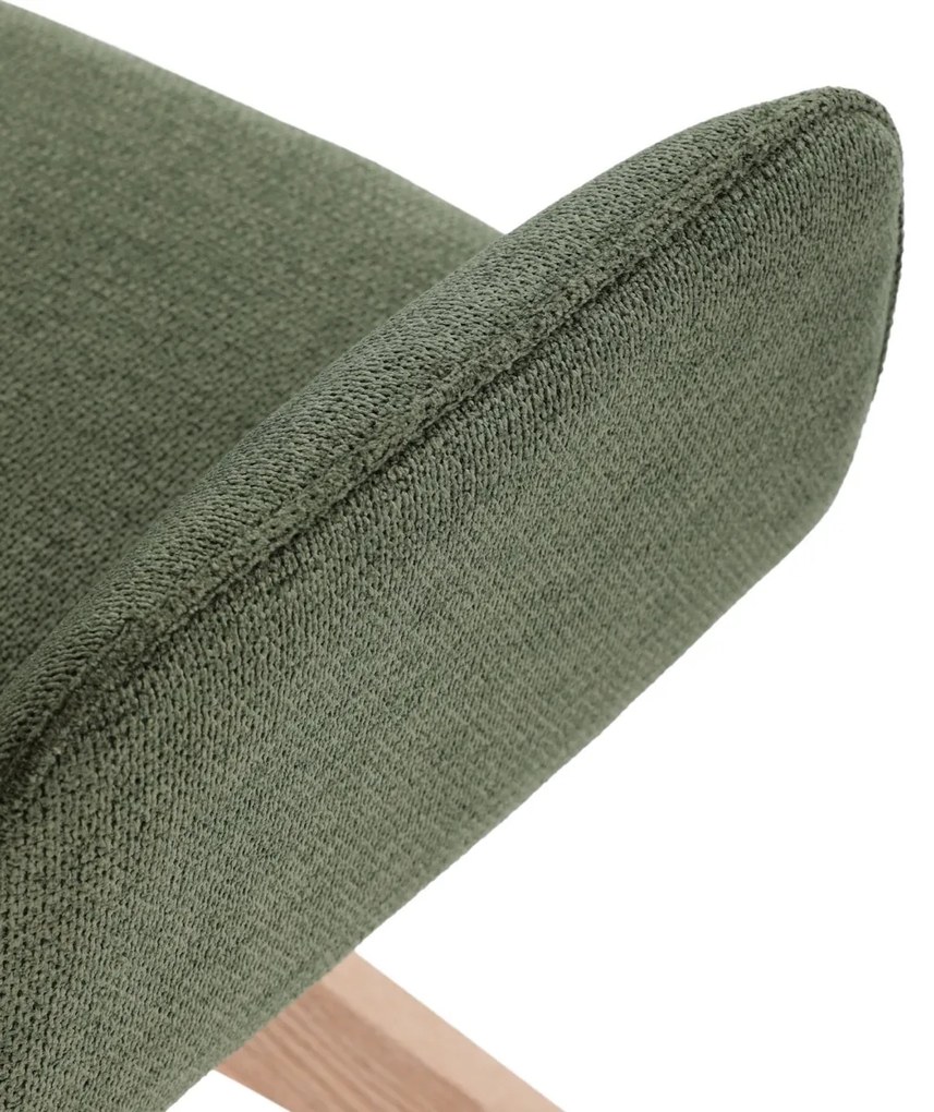 Scaun de sufragerie DCH-C2148 GRN2 cu materialimpermeabil