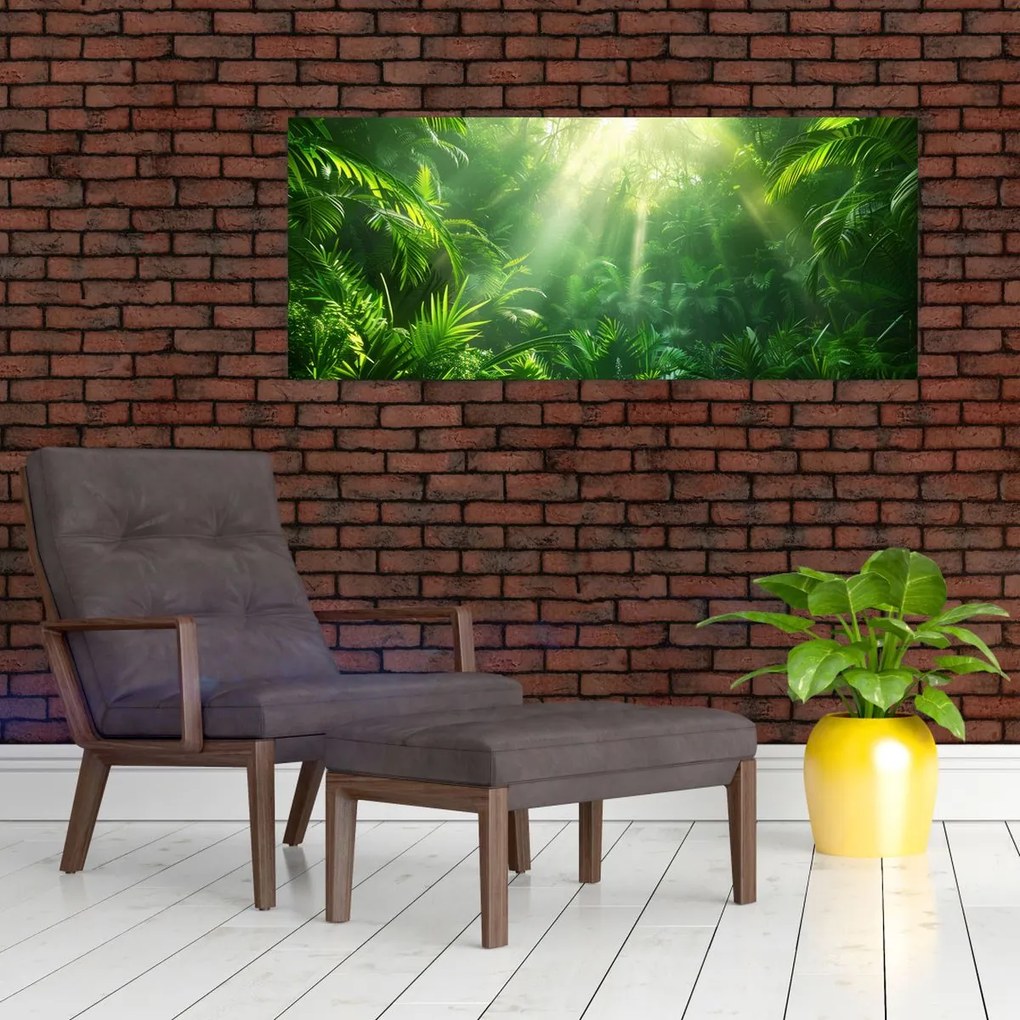 Tablou - Pădurea tropicală (120x50 cm)