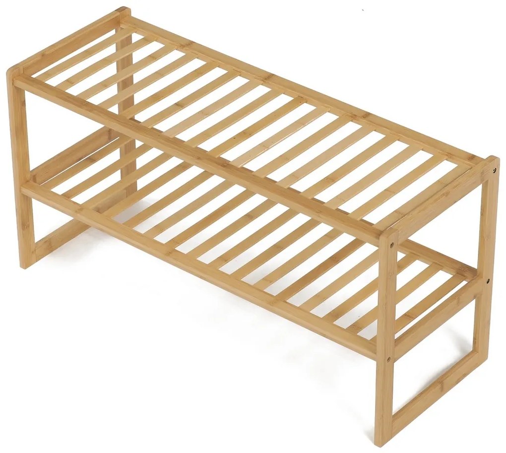 Raft pentru pantofi B010 NAT, bambus