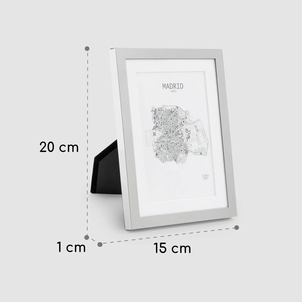 Berwick, ramă pentru fotografii, dreptunghiulară, fotografii de 17 x 12 cm, montată, sticlă