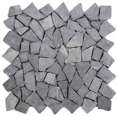 Mozaic de marmură Garth - plăci gri 1 buc