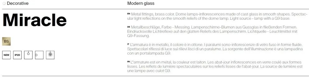 Lustra design decorativ modern Miracle 3L