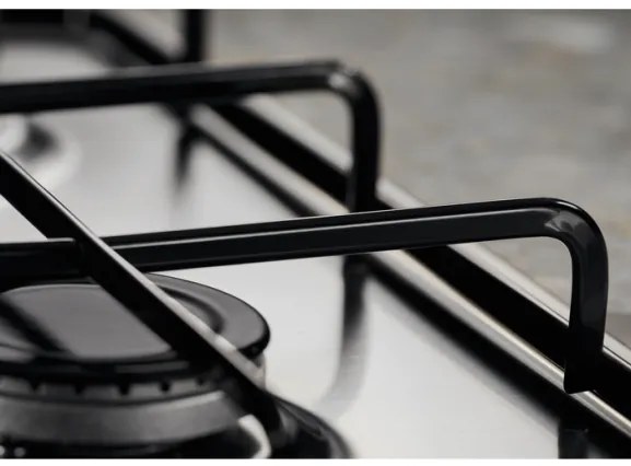 Plita incorporabila Electrolux KGS6404SX, Gaz, 4 Arzatoare, Aprindere electrica integrata, Inox, 60 cm