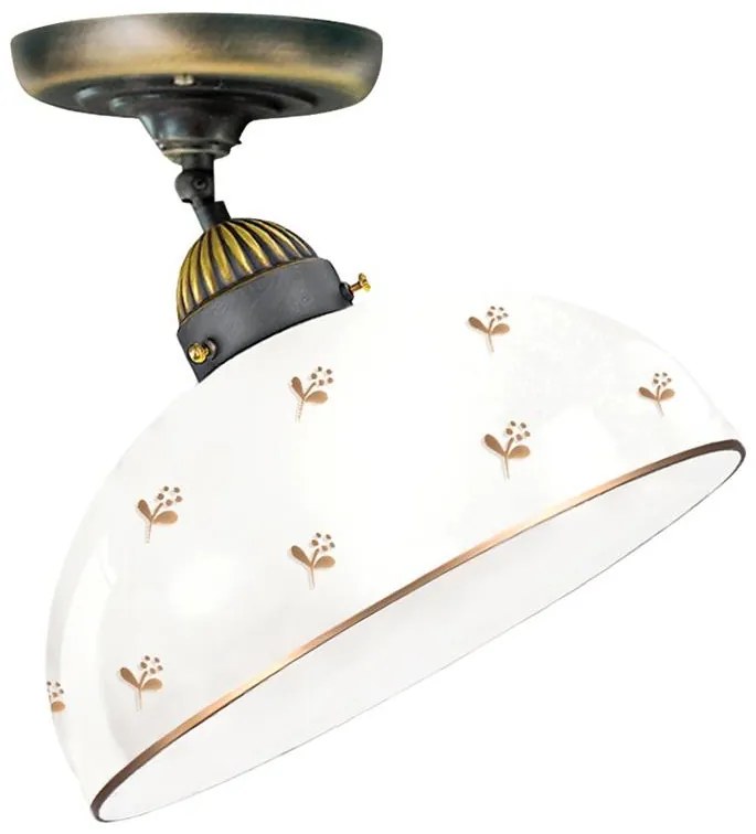 Kolarz 731.10.171-Lustru aplicat NONNA 1xE27/75W/230V diam. 30 cm floare. aur roz