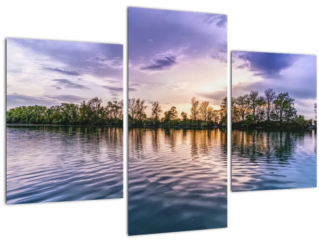 Tablou cu lac (90x60 cm)