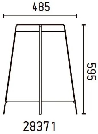 Veioza, lampa de masa H-59,5cm Akane 28371