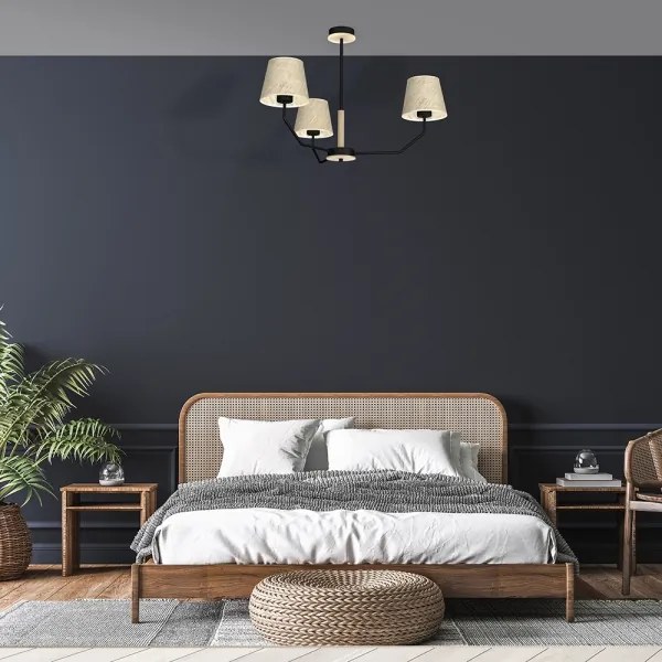 Lustră pe tijă ETNA 3xE27/60W/230V