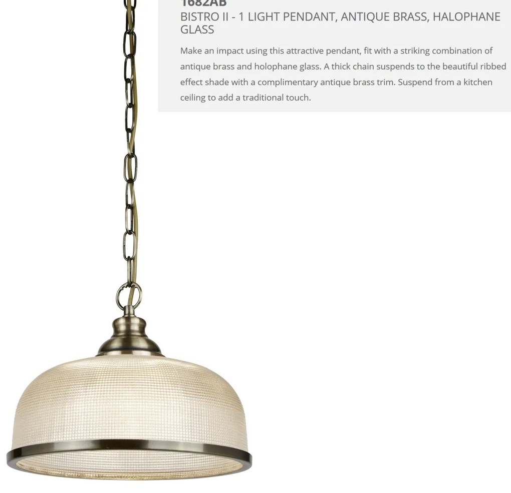 Pendul design clasic Bistro II alama antique 1682AB SRT