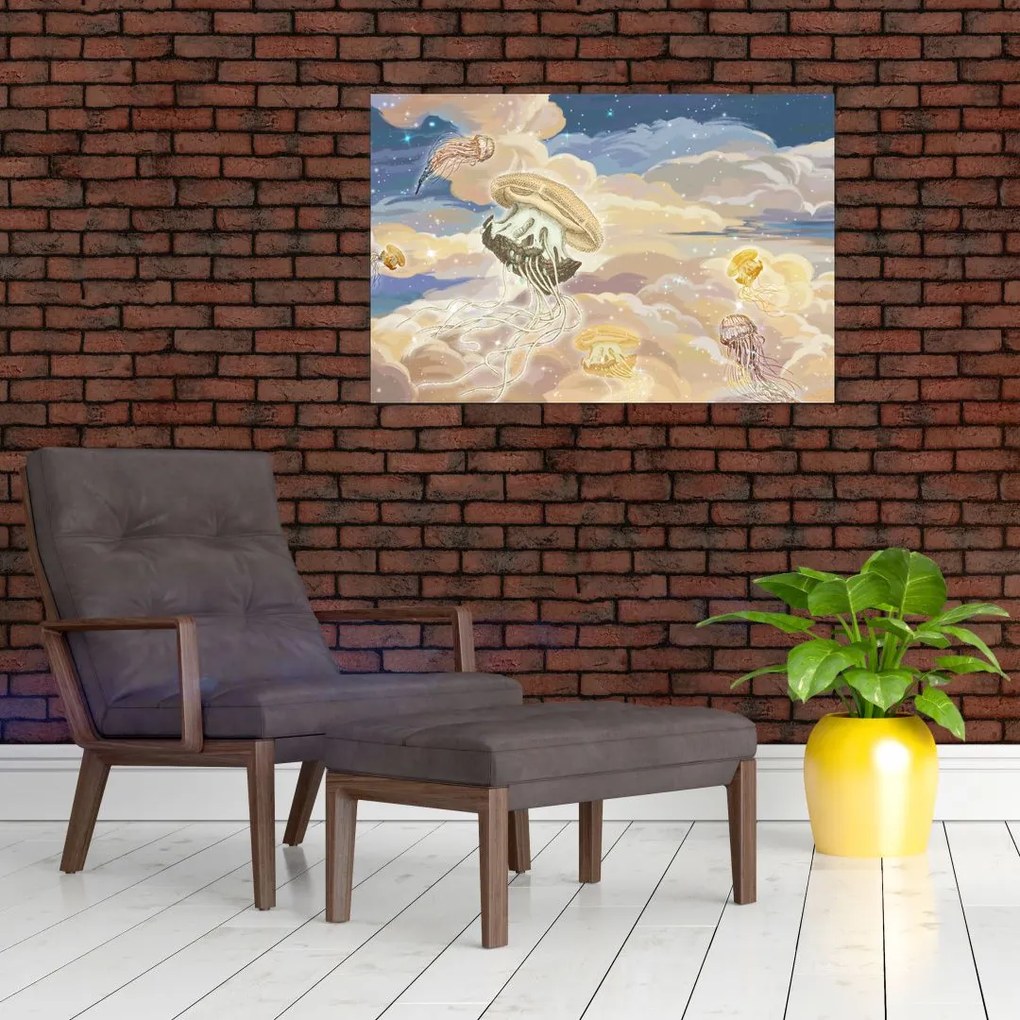 Tablou - Meduză Cerească (90x60 cm)