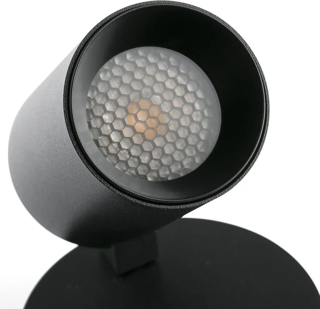 Aplica de perete cu spot directonabil STAN negru