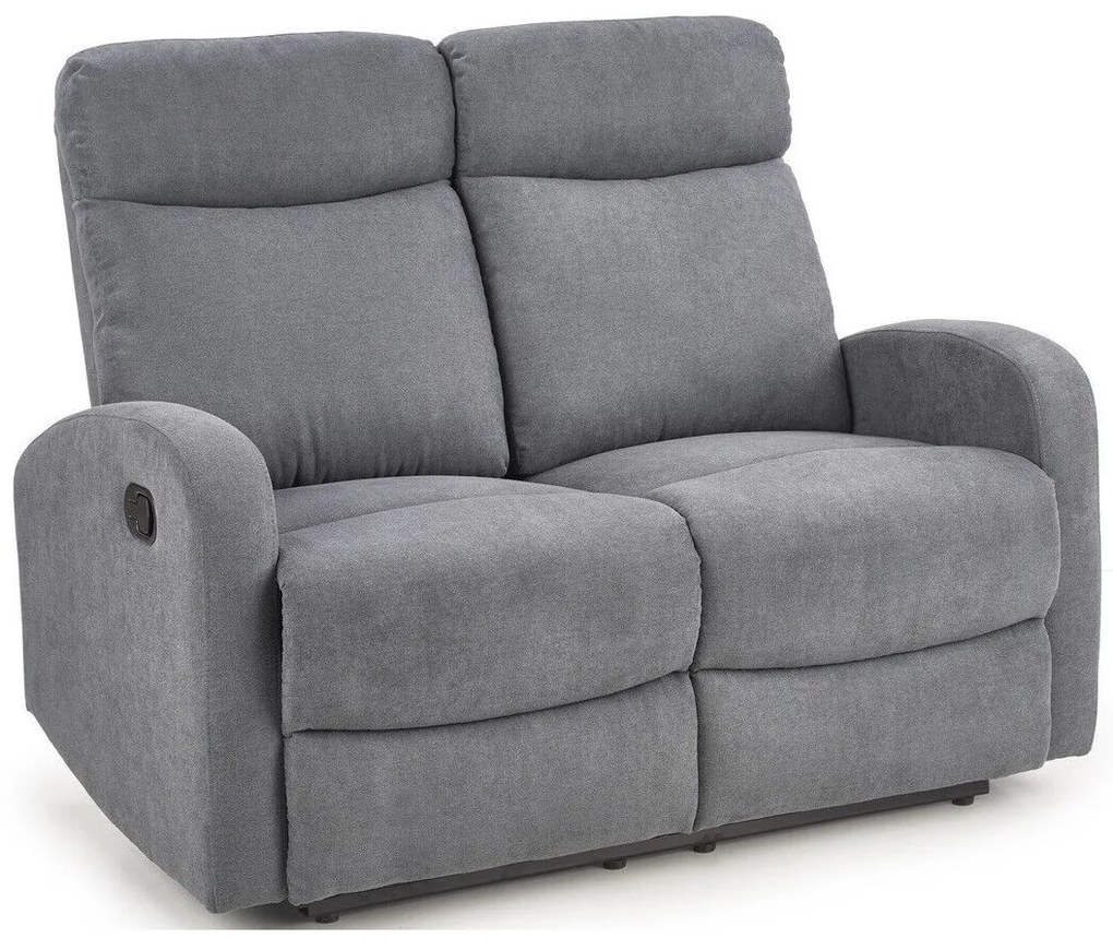 Sofa recliner Houston 1098 Gri79x128x95cm, 60 kg, Gri, Tapiterie