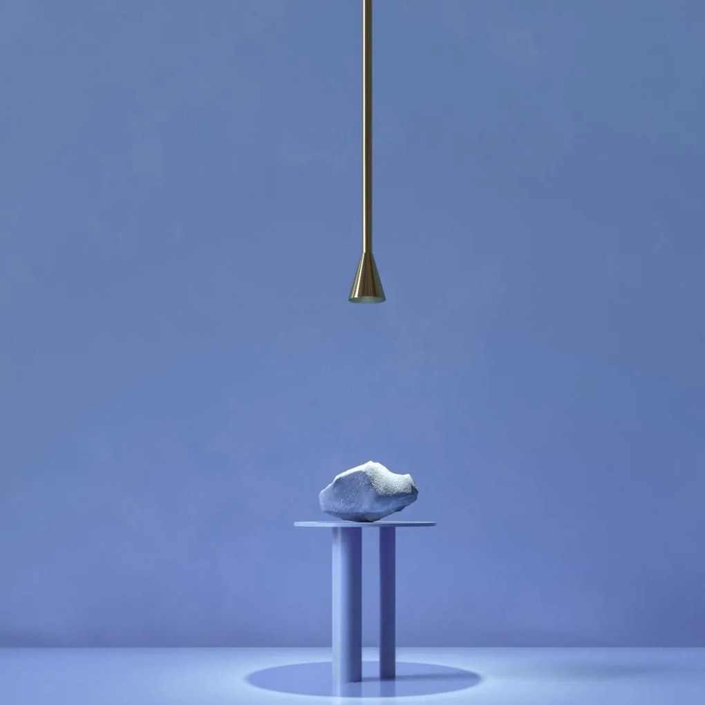 Pendul design tehnic Arrow auriu