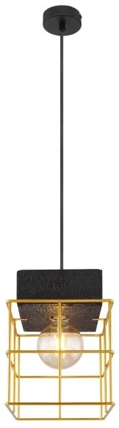 Globo 15530B-1H - Lustră pe cablu MERRIL 1xE27/60W/230V