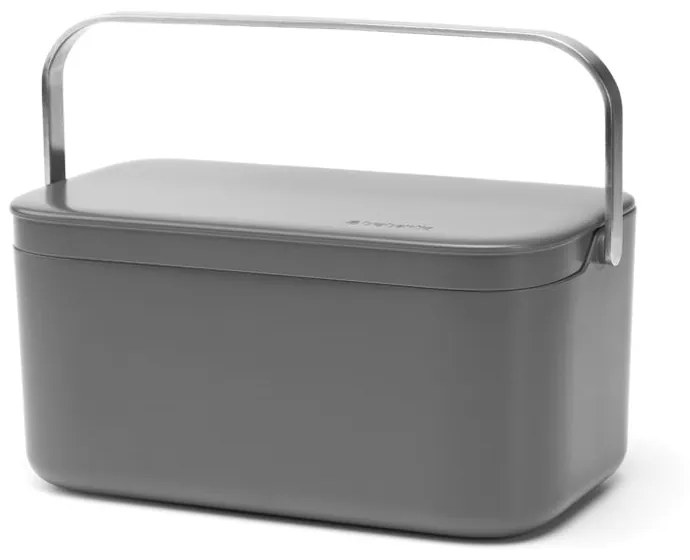 Recipient pentru deșeuri compostabile gri închis 1,8 l SinkSide – Brabantia