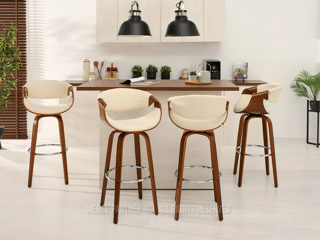 Scaun Bjorn H (crem + nuc). 1110654